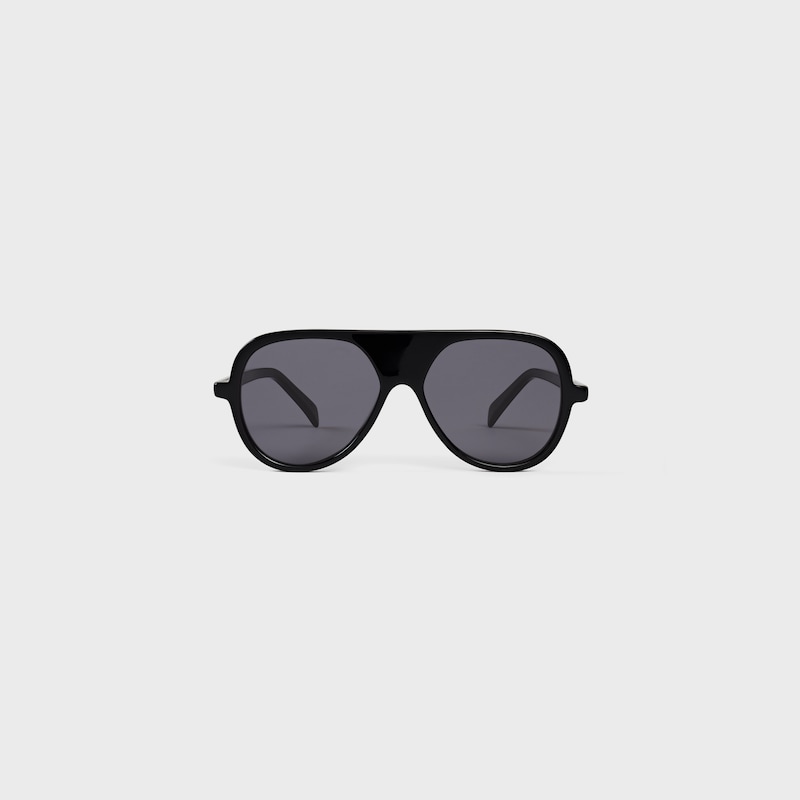 Black Frame 66 sunglasses in Acetate - BLACK -  - 1 | CELINE
