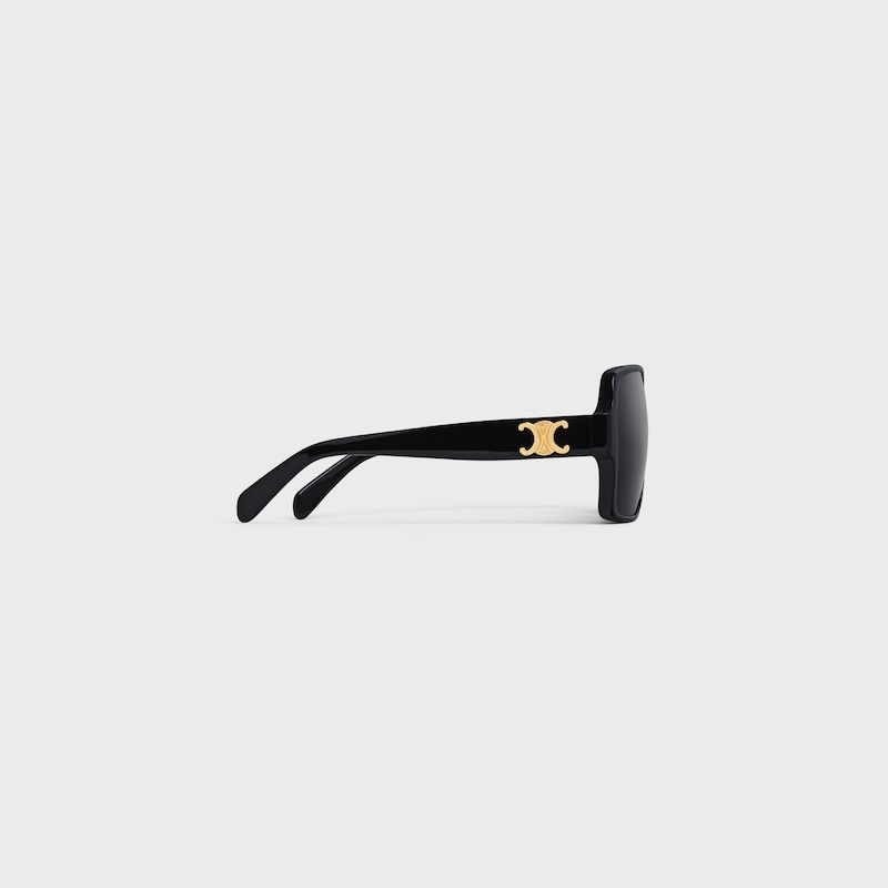 Triomphe 16 sunglasses in Acetate - BLACK -  - 1 | CELINE