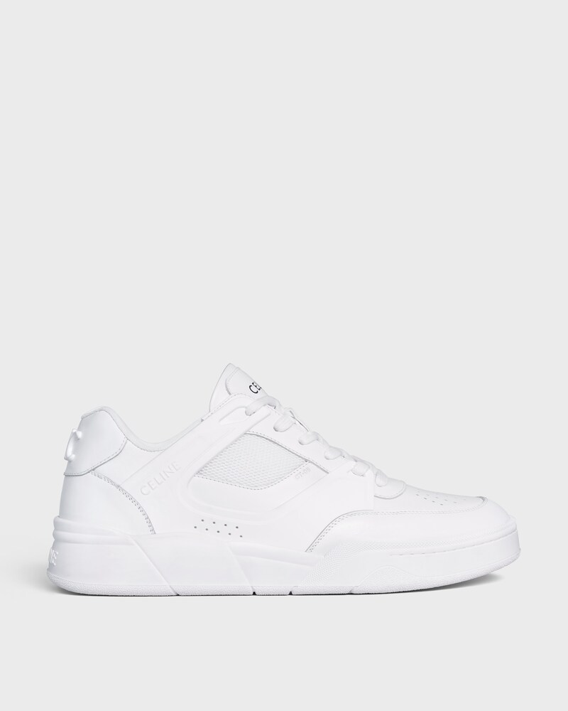 SNEAKER TRAINER CT-09 IN CALFSKIN AND MESH - OPTIC WHITE -  - 1 | CELINE