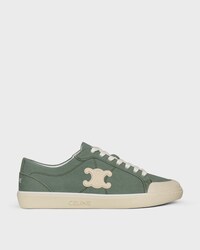 ALAN SNEAKER IN CANVAS - CELADON -  - 1 | CELINE