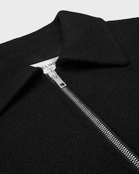 teddy jacket IN TEXTURED WOOL - BLACK -  - 2 | CELINE