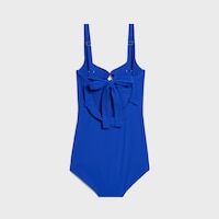 balconette swimsuit IN matte jersey - ELECTRIC BLUE -  - 2 | CELINE