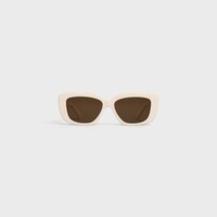 Triomphe 04 Sunglasses in Acetate - IVORY -  - 1 | CELINE