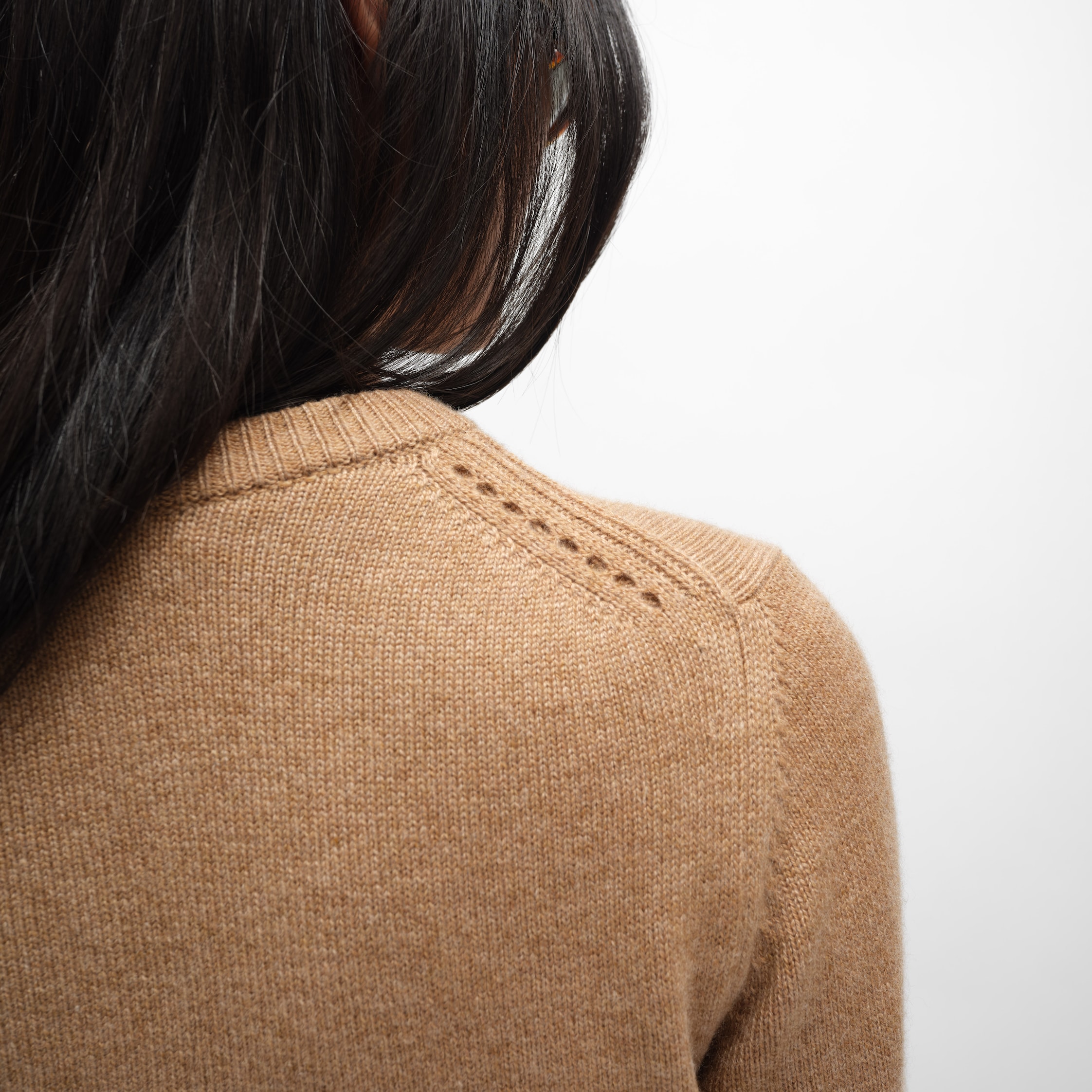 twinset cardigan IN heritage cashmere - CAMEL | CELINE