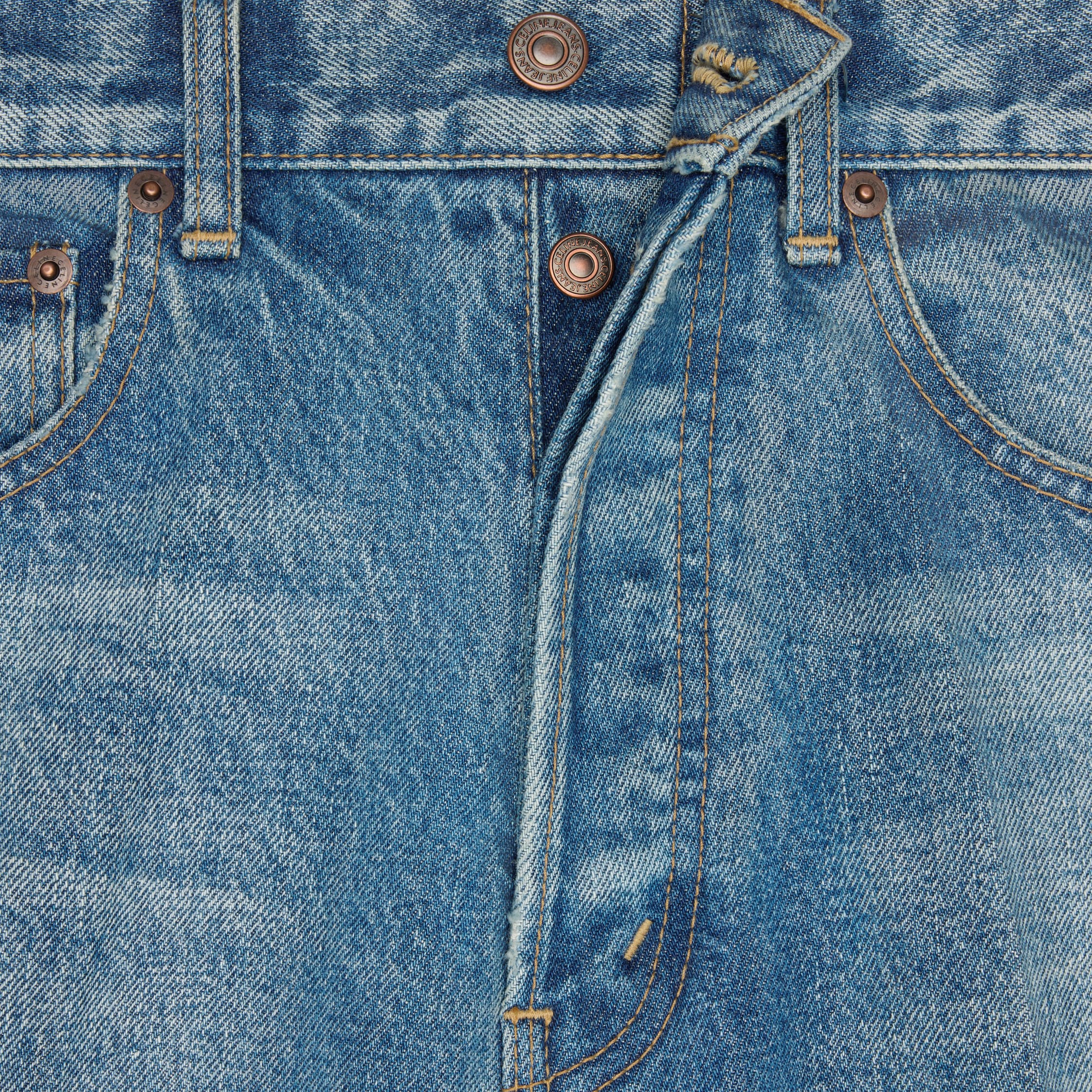 Celine Boyfriend jeans 001 in cotton denim | Thumbnail 5