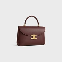 SAC NINO MOYEN MODèLE VEAU SOUPLE Grainé - Châtaigne - NINO - 2 | CELINE