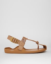 스포티 샌들 - 로프 & 캔버스 - 탠 -  - 1 | CELINE