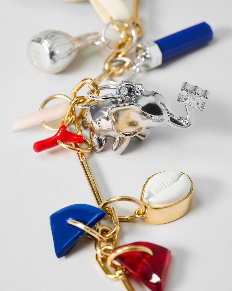 SHORT HEIRLOOM NECKLACE - MULTICOLOR - CHARMS - 1 | CELINE