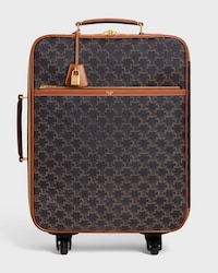 Small Trolley in Triomphe Canvas and Calfskin - TAN - ESSENTIAL GIFTS - 1 | CELINE