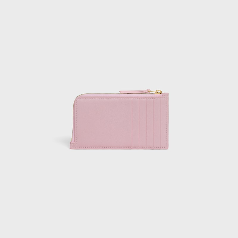長款拉鍊卡包 - 髒粉紅 / 西拉葡萄色 - 新品 - 1 | CELINE