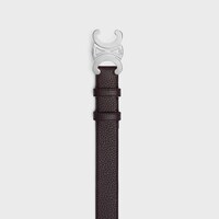 Triomphe Gürtel 30 MM AUS genarbtem Kalbsleder - ESPRESSO -  - 2 | CELINE