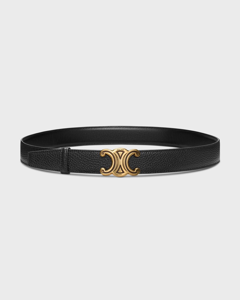 Reversible Strap 30MM IN Smooth and Grained Calfskin -  -  - 1 | CELINE