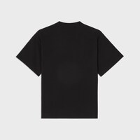 t-shirt IN cotton jersey - BLACK / WHITE -  - 2 | CELINE