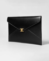 ENVELOPE IN SHINY CALFSKIN - BLACK - ALL BAGS - 3 | CELINE