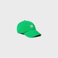 triomphe richelieu cap IN light cotton twill - SPRITE GREEN -  - 1 | CELINE