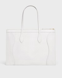 LUGGAGE PLANO DE PIEL DE BECERRO BRILLANTE - BLANCO - TODOS LOS BOLSOS - 2 | CELINE