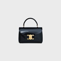 TEEN NINO BAG IN PATENT CALFSKIN - DEEP NAVY - NINO - 1 | CELINE