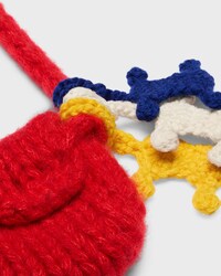 pouch IN cashmere and silk - BRIGHT RED -  - 2 | CELINE