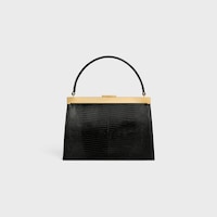 Small Celine Augustine IN Lizard - BLACK - EVENING - 2 | CELINE