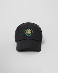 richelieu cap IN light cotton twill - BLACK -  - 2 | CELINE