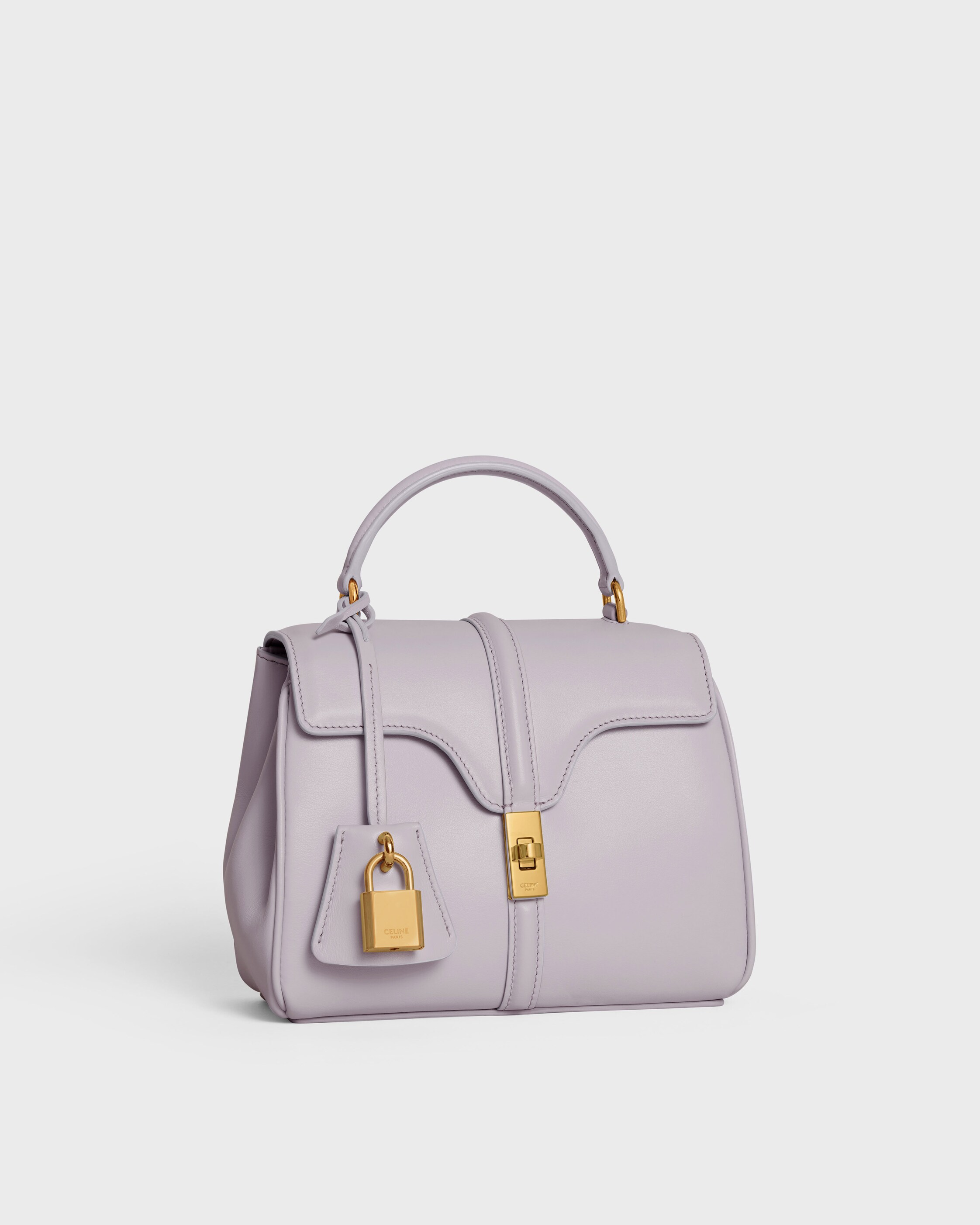 セリーヌ　16　セーズ　ミニ　ライトライラック　Light Lilac MINI 16 in satinated calfskin - LIGHT LILAC | CELINE