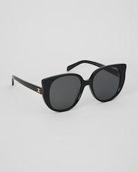 Triomphe Mini 03 sunglasses in Acetate - BLACK -  - 2 | CELINE