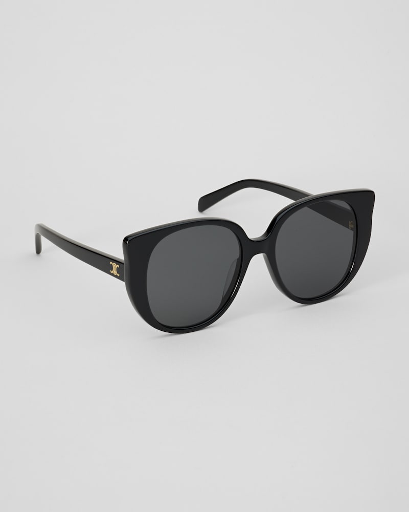 Triomphe Mini 03 sunglasses in Acetate - BLACK -  - 1 | CELINE