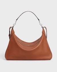 Large Romy IN SUPPLE GRAINED CALFSKIN - TAN - SHOULDER CARRY BAGS - 1 | CELINE