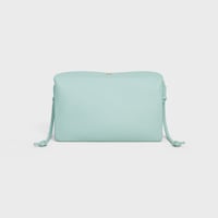 TRIO FLAP IN Smooth Lambskin - POWDER BLUE - CROSS-BODY BAGS - 2 | CELINE
