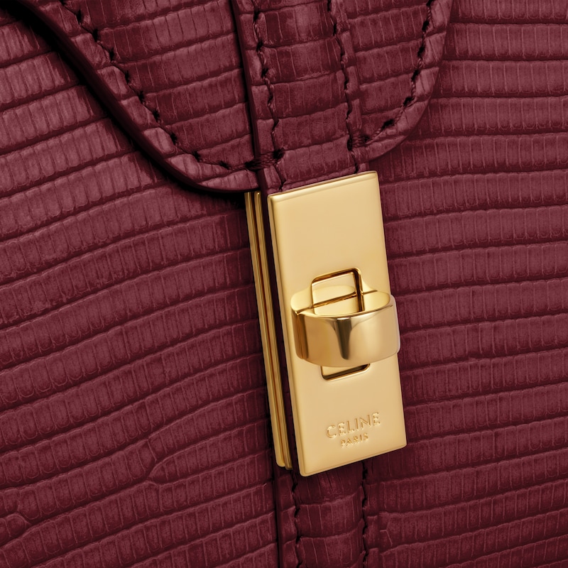 MINI 16 in Lizard - LIGHT BURGUNDY - MORE LINES - 1 | CELINE