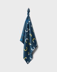 bandana IN silk twill - NAVY/YELLOW/BLUE -  - 2 | CELINE