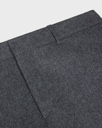trousers IN CASHMERE FLANNEL - GRIS ANGLAIS -  - 2 | CELINE