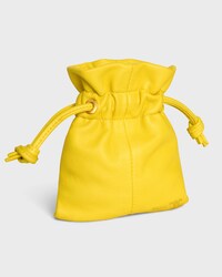 MICRO CRYSTAL POUCH IN SMOOTH LAMBSKIN - ULTRA YELLOW - ACCESSORIES - 2 | CELINE