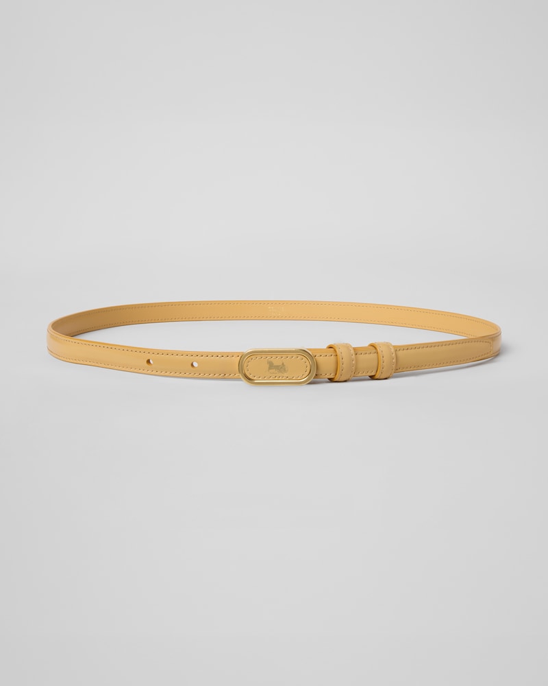 GÜRTEL CELINE SULKY 13 MM aus Taurillonleder - KAMELBEIGE -  - 1 | CELINE