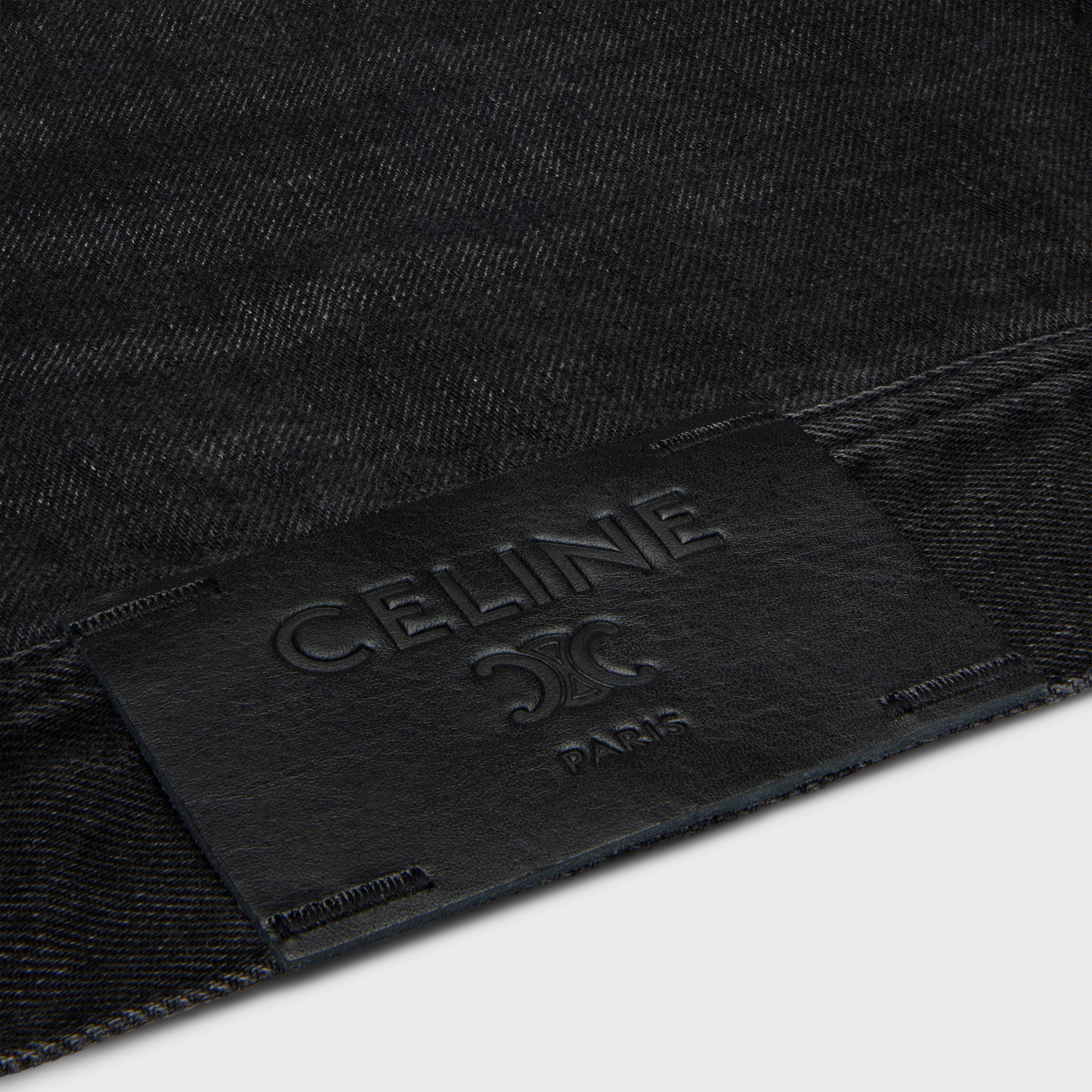 未使用品　セリーヌ　25AW オーバーサイズトラッカージャケット　XS トラッカージャケット / コットンデニム - マックスブラックウォッシュ