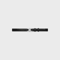 트리옹프 벨트 25MM - 토뤼옹 가죽 - 블랙 -  - 2 | CELINE