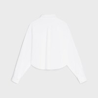 셔츠 - 코튼 데님 - 화이트 데님 라이트 스톤 워시 -  - 2 | CELINE