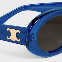 Triomphe 01 sunglasses in Acetate - Royal Blue -  - 2 | CELINE