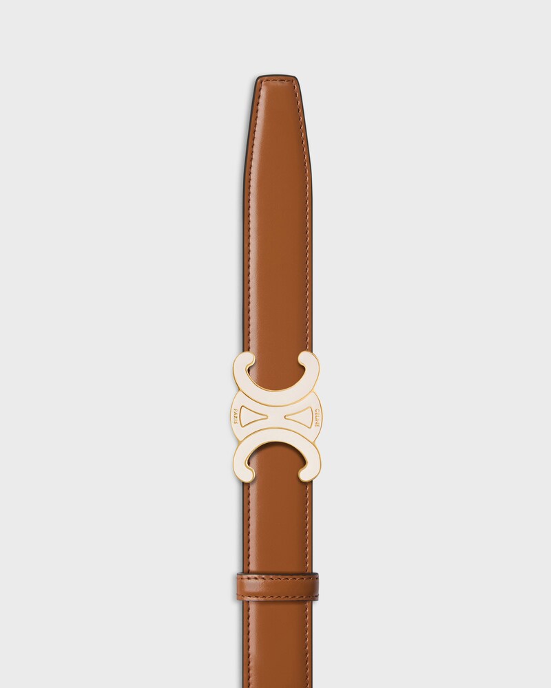 Wendbarer Riemen 25 mm AUS TAURILLON -  -  - 1 | CELINE