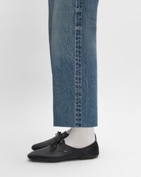 BALLET LACE-UP SHOE IN LAMBSKIN - BLACK -  - 2 | CELINE