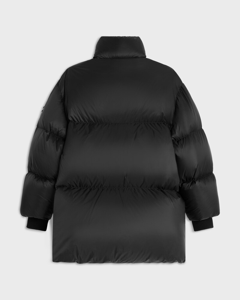 long puffer jacket IN light nylon - BLACK -  - 1 | CELINE