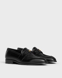 LOAFER MALAQUAIS IN POLISHED BULLSKIN - BLACK -  - 2 | CELINE