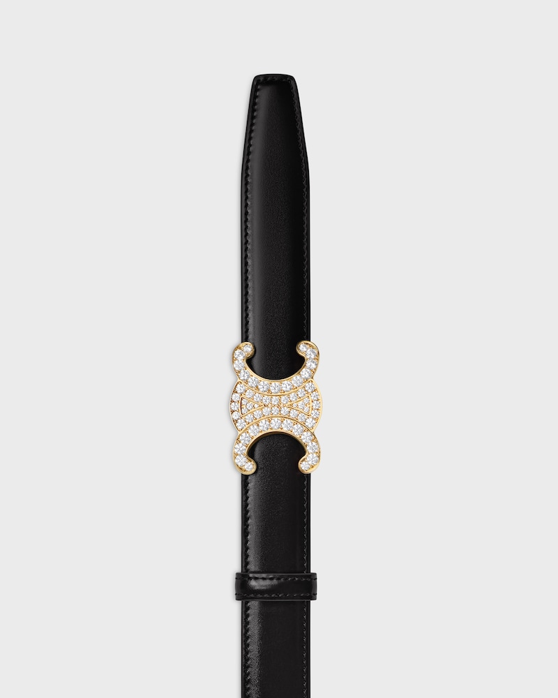 CORREA REVERSIBLE DE 25 DE PIEL TAURILLON Y PIEL DE BECERRO NATURAL -  -  - 1 | CELINE