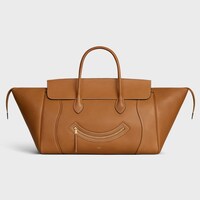 BIG SMILE LUGGAGE IN Natural Supple Calfskin - GOLDEN TAN - LUGGAGE - 1 | CELINE