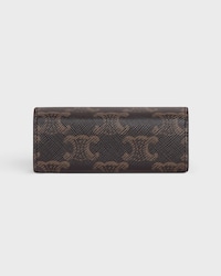 RING CASE IN TRIOMPHE CANVAS - BLACK - TRAVEL - 2 | CELINE