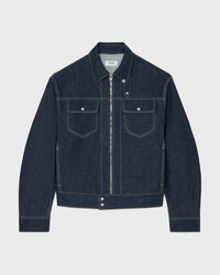 Jacke AUS Baumwolldenim - GEWASCHEN -  - 1 | CELINE