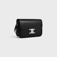 CLASSIQUE TRIOMPHE BAG in shiny calfskin - BLACK - OFFLINE - 2 | CELINE