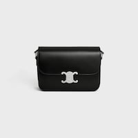 CLASSIQUE TRIOMPHE BAG in shiny calfskin - BLACK - OFFLINE - 1 | CELINE