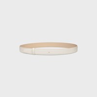 Reversible Strap 25MM IN TAURILLON - DEEP IVORY / WHITE COTTON -  - 2 | CELINE