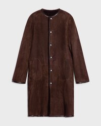 coat IN Lamb Shearling - TEDDY BEAR -  - 1 | CELINE
